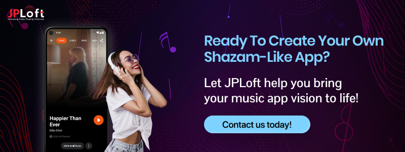 Ready to create your own Shazam-like app CTA2